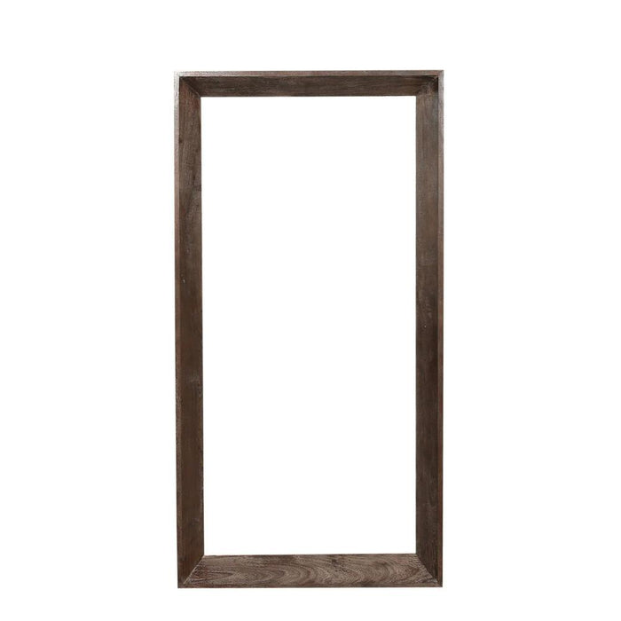 Kyro Bruin Acaciahout Hout Rechthoekig Spiegel Groot-Spiegels-PTMD
