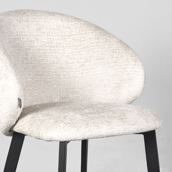 LABEL51 Eetkamerstoel Logan - Creme - Elegance-Eetkamerstoelen-LABEL51