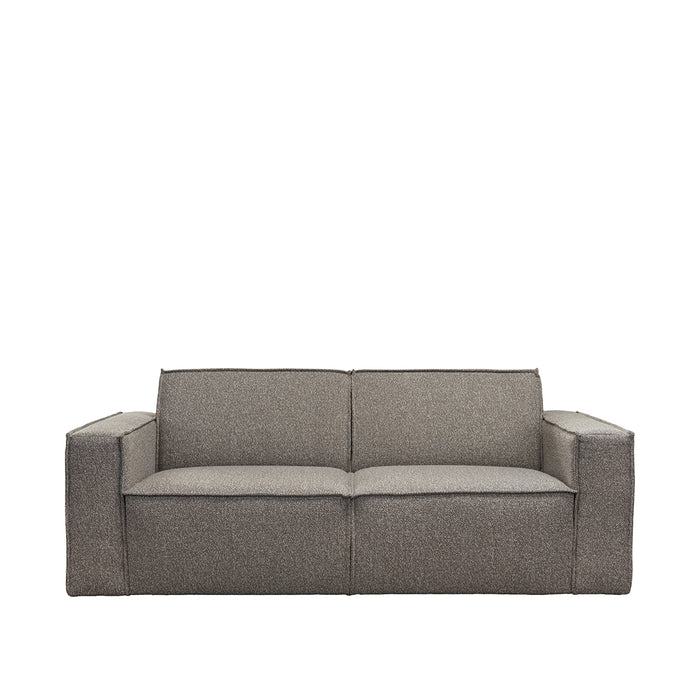 LABEL51 3-Zitsbank Kay Mushroom Bouclé 214x98x80 cm-3-Zitsbanken-LABEL51