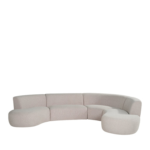 LABEL51 Bank Florence - Naturel - Boucle - U-Bank-Hoekbanken-LABEL51