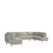 LABEL51 Bank Milano - Naturel - Chenille - U-Bank-Hoekbanken-LABEL51