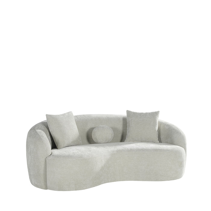 LABEL51 Bank Novo Naturel Chenille 2,5-Zits 203x121x80 cm-3-Zitsbanken-LABEL51