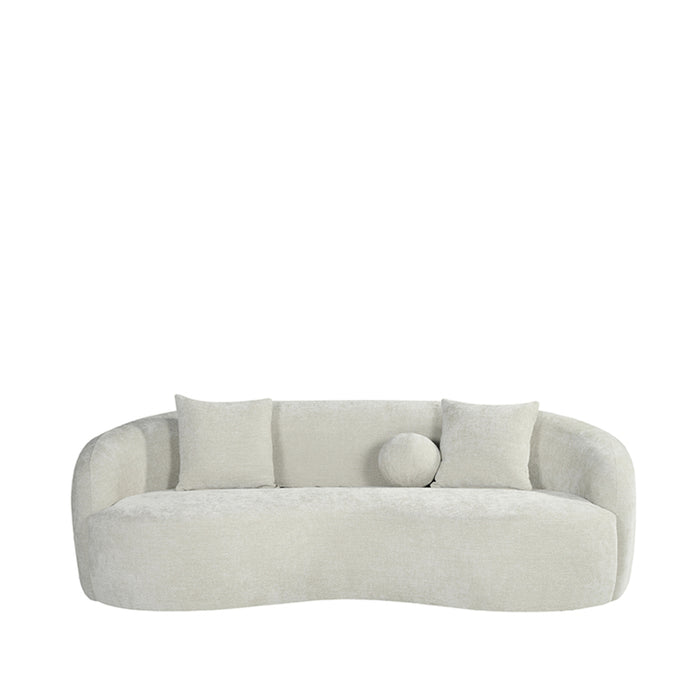 LABEL51 Bank Novo naturel chenille 2,5-zits 203x121x80 cm