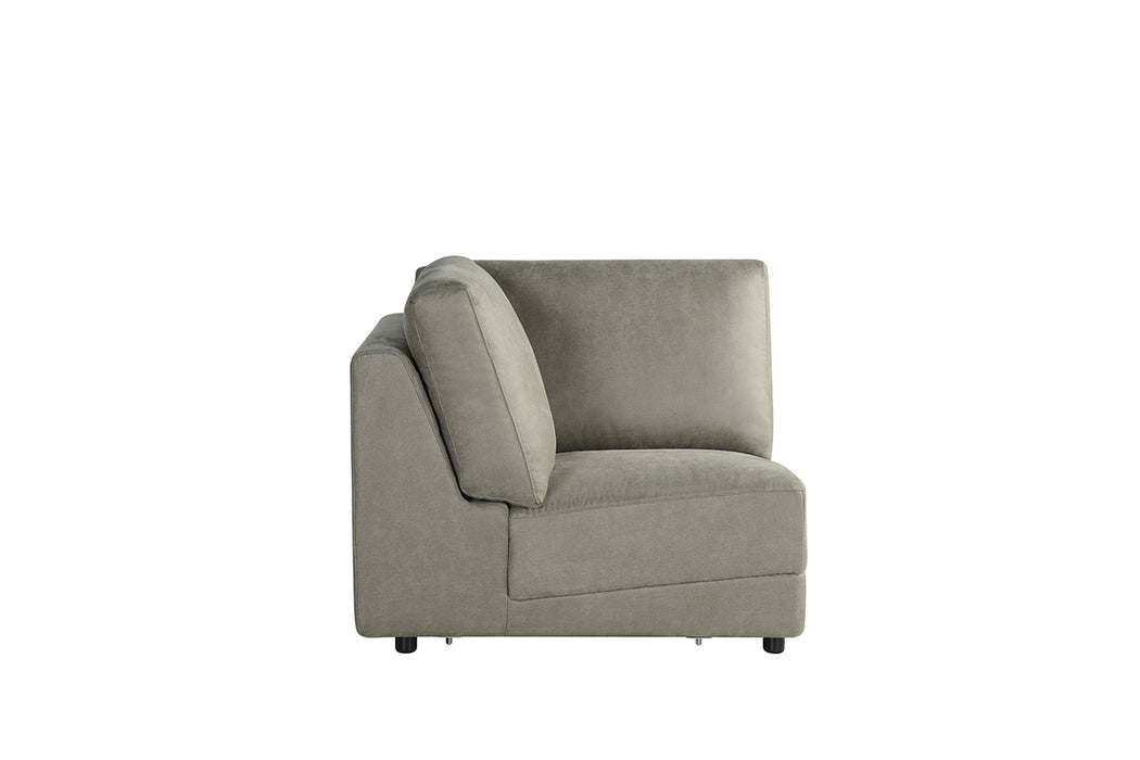 LABEL51 Bank Tivoli - Taupe - Kunstleder - Hoek-Hoekbanken-LABEL51