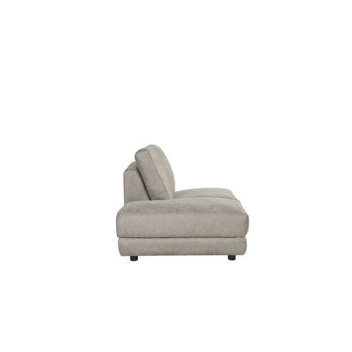 LABEL51 Bank Tivoli - Taupe - Kunstleder - Ottomane Links-Banken-LABEL51
