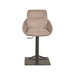 LABEL51 Barkruk Beauty - Taupe - Micro Suede - Gaslift-Barkrukken-LABEL51