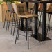 LABEL51 Barkruk Bistro - Moss - Micro Suede - Hoog-Barkrukken-LABEL51