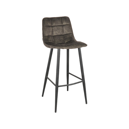 LABEL51 Barkruk Jelt - Hunter - Velours - Hoog-Barkrukken-LABEL51