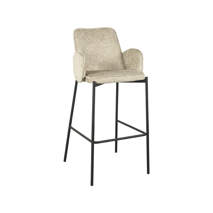 LABEL51 Barkruk Joni - Beige - Elegance - Hoog-Barkrukken-LABEL51