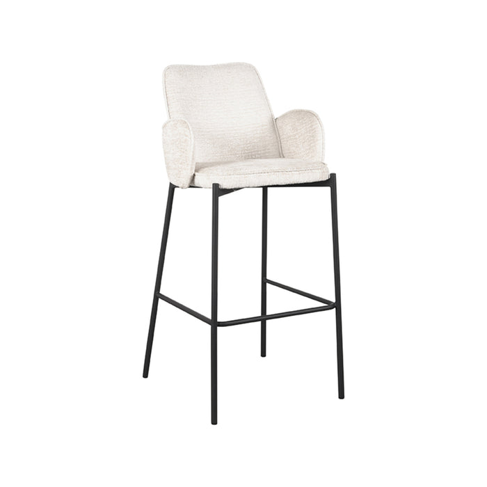 LABEL51 Barkruk Joni - Creme - Elegance - Hoog-Barkrukken-LABEL51