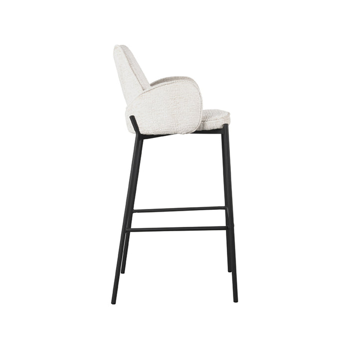 LABEL51 Barkruk Joni - Creme - Elegance - Hoog-Barkrukken-LABEL51