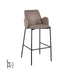 LABEL51 Barkruk Joni Taupe Micro Suede 51x53x107 cm-Barkrukken-LABEL51