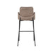 LABEL51 Barkruk Joni - Taupe - Micro Suede - Hoog-Barkrukken-LABEL51