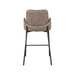 LABEL51 Barkruk Joni - Taupe - Micro Suede - Laag-Barkrukken-LABEL51
