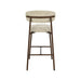 LABEL51 Barkruk Kaito Beige Walnoot 51x53x94 cm-Barkrukken-LABEL51