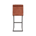 LABEL51 Barkruk Milo Fluweel Rust 66cm-Barkrukken-LABEL51
