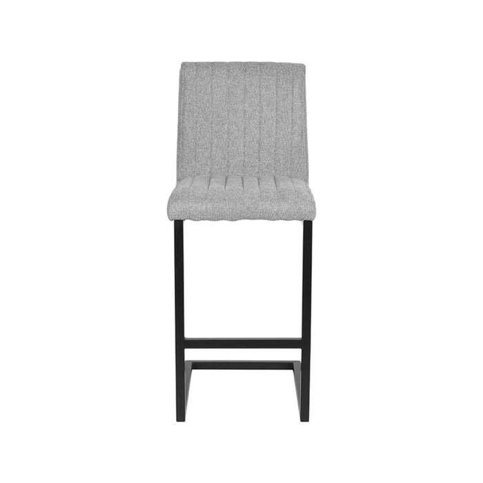 LABEL51 Barkruk Milo Stof Zinc 66cm-Barkrukken-LABEL51