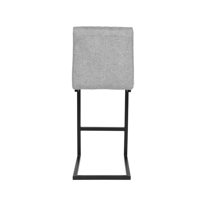 LABEL51 Barkruk Milo Stof Zinc 66cm-Barkrukken-LABEL51
