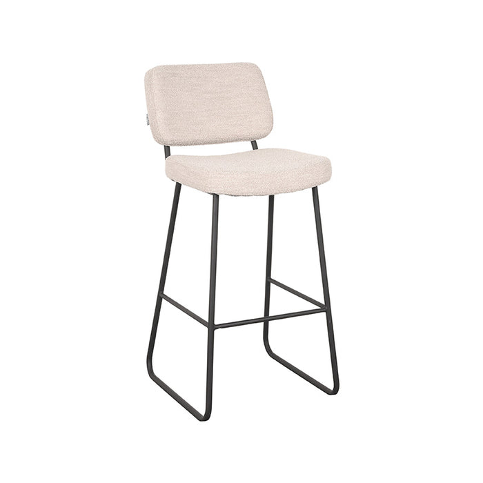 LABEL51 Barkruk Noah Bouclé Naturel 78cm-Barkrukken-LABEL51