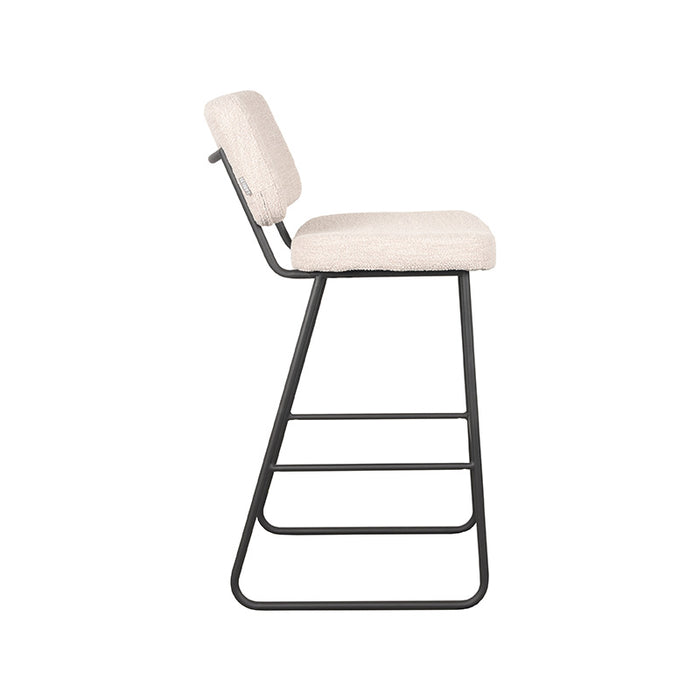 LABEL51 Barkruk Noah Bouclé Naturel 78cm-Barkrukken-LABEL51