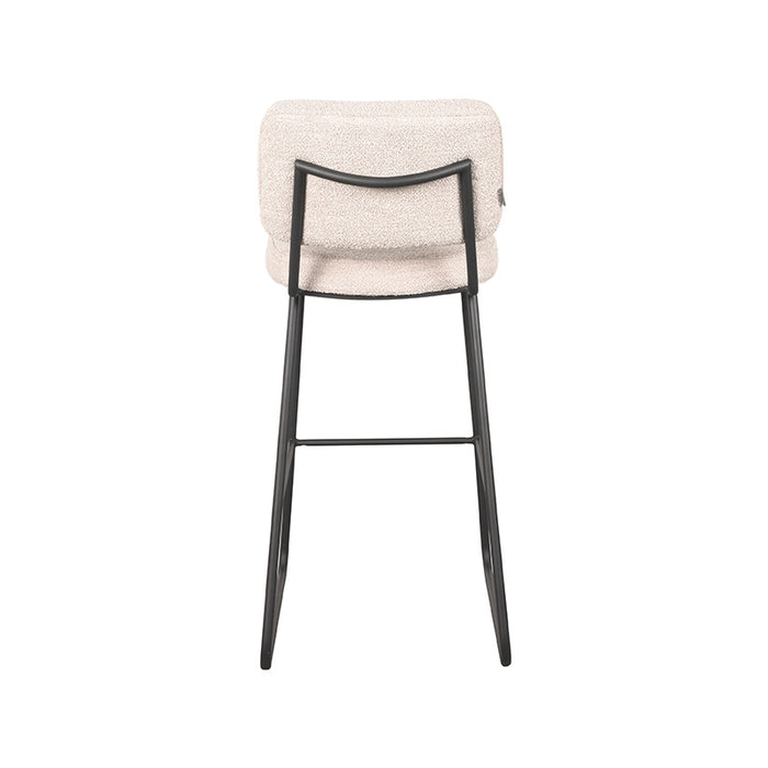 LABEL51 Barkruk Noah Bouclé Naturel 78cm-Barkrukken-LABEL51