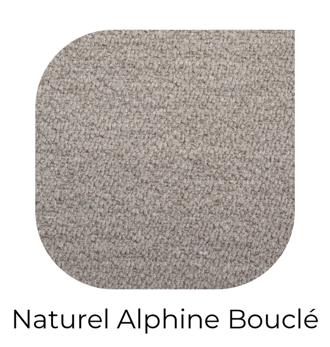 LABEL51 Barkruk Noah Naturel Bouclé 47x60x105 cm-Barkrukken-LABEL51