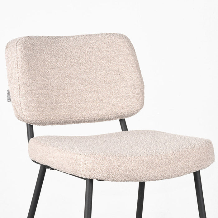 LABEL51 Barkruk Noah - Naturel - Boucle - Laag-Barkrukken-LABEL51