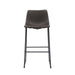 LABEL51 Barkruk Risto Donkerbruin Kunstleder Hoog 47x56x102 cm-Barkrukken-LABEL51