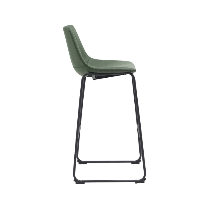 LABEL51 Barkruk Risto - Hunter - PU-Leder - Zithoogte 75-Barkrukken-LABEL51