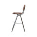 LABEL51 Barkruk Solid - Donkerbruin - Hout - Hoog-Barkrukken-LABEL51