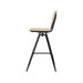 LABEL51 Barkruk Solid - Naturel - Hout - Hoog-Barkrukken-LABEL51