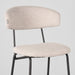 LABEL51 Barkruk Zack Naturel Boucle Hoog 53x56x107 cm-Barkrukken-LABEL51