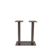 LABEL51 Bartafel Tafelpoot Dubbel Metaal Brons 92cm-Bartafels-LABEL51