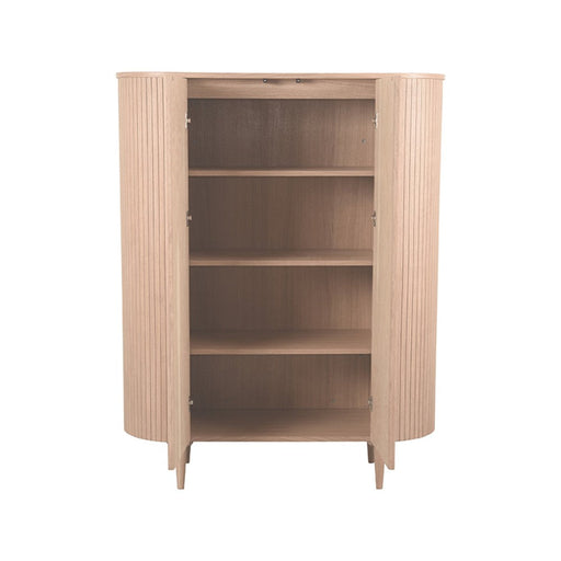 LABEL51 Bergkast Oliva - Naturel - Eiken - 125 cm-Opbergkasten-LABEL51