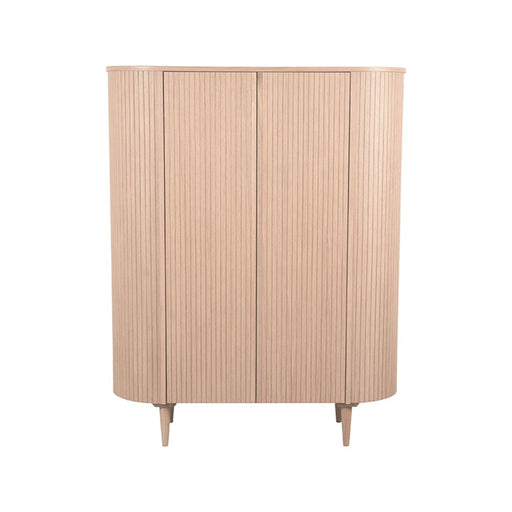 LABEL51 Bergkast Oliva - Naturel - Eiken - 125 cm-Opbergkasten-LABEL51