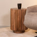 LABEL51 Bijzettafel Novan Nature Smooth Mangohout 35 cm 35x35x48 cm-Bijzettafels-LABEL51