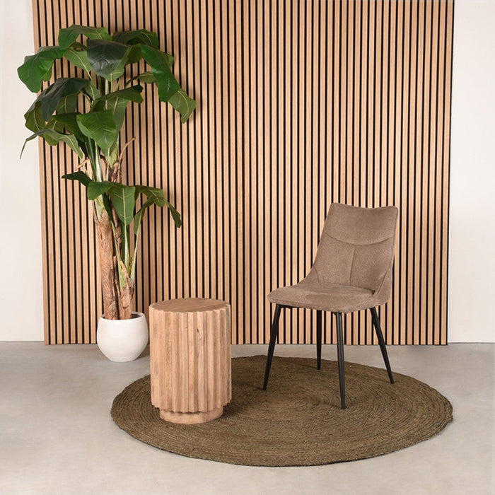 LABEL51 Bijzettafel Novan - Naturel - Mangohout-Bijzettafels-LABEL51