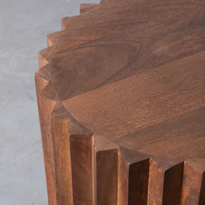 LABEL51 Bijzettafel Novan - Naturel - Mangohout-Bijzettafels-LABEL51