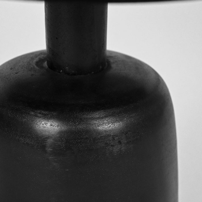 LABEL51 Bijzettafel Wink - Zwart - Metaal - 50 cm-Bijzettafels-LABEL51