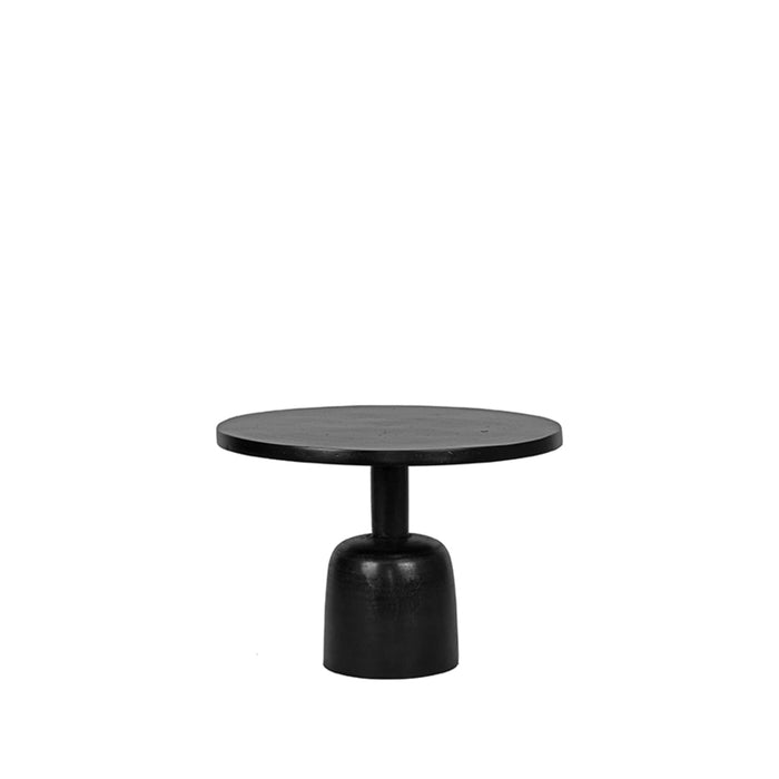 LABEL51 Bijzettafel Wink - Zwart - Metaal - 50 cm-Bijzettafels-LABEL51