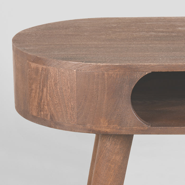 LABEL51 Bureau Bella Espresso Mangohout 120 cm 120x42x77 cm-Bureaus-LABEL51