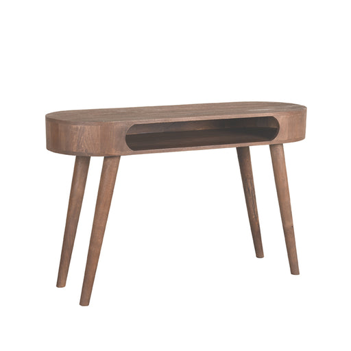 LABEL51 Bureau Bella - Espresso - Mangohout - 120 cm-Bureaus-LABEL51