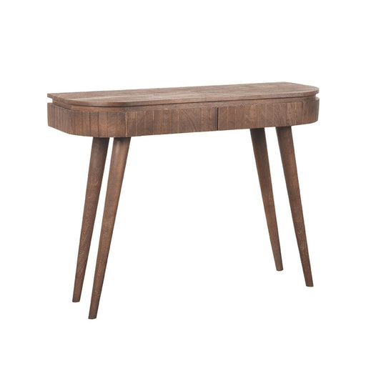 LABEL51 Bureau Nils - Espresso - Mangohout - 100 cm-Bureaus-LABEL51