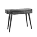 LABEL51 Bureau Nils - Zwart - Mangohout - 100 cm-Bureaus-LABEL51