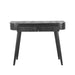 LABEL51 Bureau Nils - Zwart - Mangohout - 100 cm-Bureaus-LABEL51