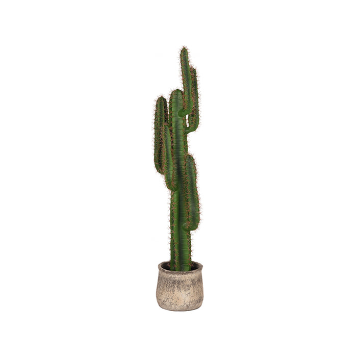LABEL51 Cactus Groen Kunststof 130 cm 30x25x130 cm-Kunstplanten-LABEL51