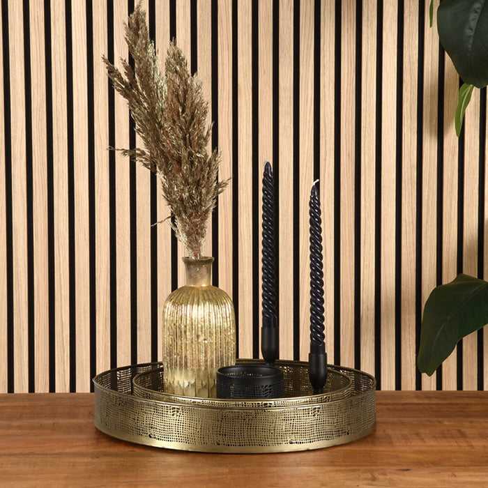 LABEL51 Dienbladen - Antiek Goud - Metaal - One Size-Wanddecoratie-LABEL51