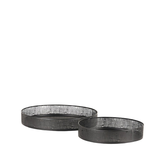 LABEL51 Dienbladen - Zwart - Metaal - One Size-Dienbladen-LABEL51