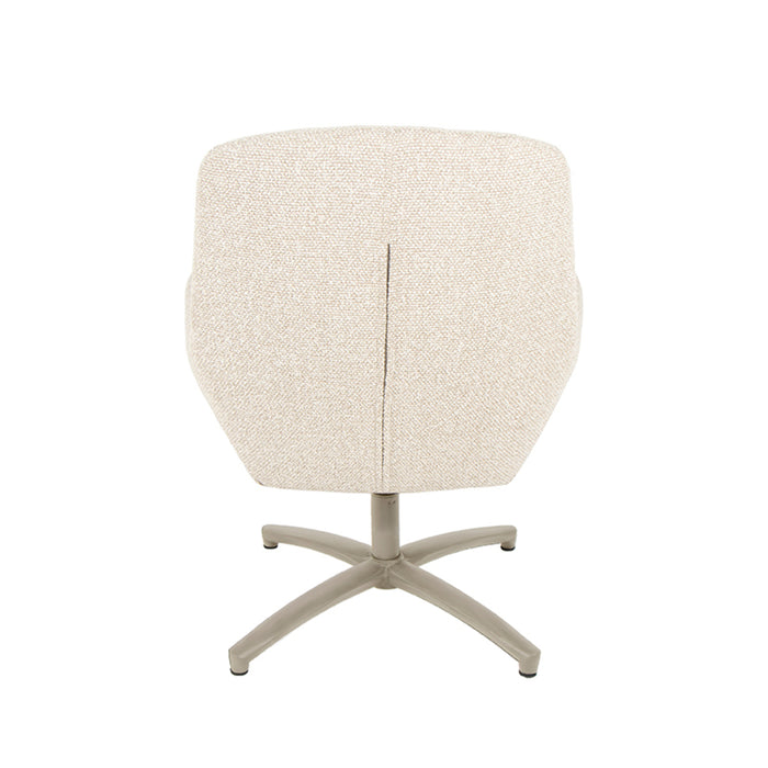 LABEL51 Draaifauteuil Chill Zone naturel 68x73x90 cm