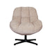 LABEL51 Draaifauteuil Huxley Clay Elite 76x86x92 cm-Fauteuils-LABEL51